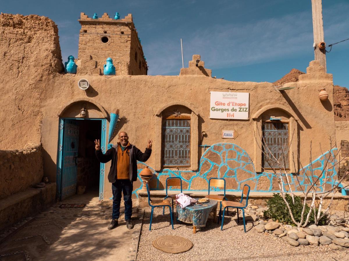 Chambres Dans Casbah - Gite D'Etape Gorges De Ziz Эр-Рашидия Экстерьер фото